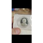 Медаль серебро Ельцин 925 проба