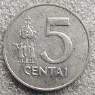 Литва 5 центов  1991 г.