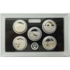 США 2014 5 серебряных квотеров с изображением национальных парков США из серии Прекрасная Америка , пруф