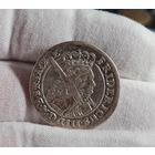 Орт 1698 18 грошей серебро Брандебург Пруссия Фридрих I СОХРАН РЕДКИЙ ГОД!!!