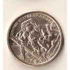 США доллар 2025 Инновации Космический центр имени Линдона Джонсона штат Техас двор D