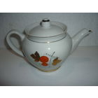 Чайник Фарфор. Ручная роспись золотом. Довбыш.60-е годы СССР