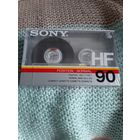 Кассета SONY HF 90. Оригинал. Редкая. Made in France.