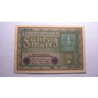 Германия Ro62с . 50 марок 1919 г. ( В верхнем левом углу - Reihe 3 )