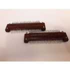 Разьемы ГРПМШ-1-45 (папа + мама) посеребренные