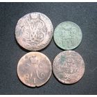 Наборчик меди с бонусом Сучавской подделки солида 1616 г.