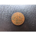 Кюрасао. 2,5 цента. 1944. С 20 копеек. Распродажа коллекции. Смотрите другие лоты.