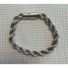 Браслет серебряный . 875 проба .  Вес 85.7 грамма