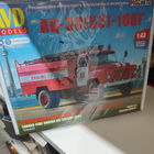 Сборная модель Пожарная автоцистерна ГАЗ АЦ-30 1:43