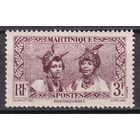 11.FrK. Франция. Колонии. Мартиника. Местные мотивы. 1933 г. 3 Fr. Mi.#151.