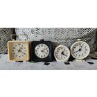 Часы-будильники из СССР