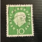 Марка ФРГ - зеленая