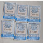 Билет Кричев + Климовичи