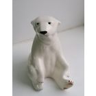 Статуэтка Белый Медведь, клеймо Вербилки художественные мастерские