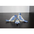 Фарфоровые статуэтки "Птички", номерные, 3 шт.