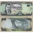 Ямайка 100 Долларов 2020 UNC П2-87