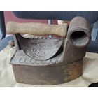 Утюг с трубой 20-30-е годы Польша. Размер 7.5.