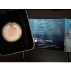 1 доллар 2013 г. Юрский период. Морские Динозавры .  Ниуэ.  В БУКЛЕТЕ.  СЕРЕБРО. 925 пр.