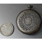 Корпус, антикварных часов. Серебро 84пр. 25 грамм. Brenet, 1843 года. В работу