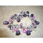 Резинка для волос . Натуральные камни