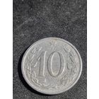 Чехословакия 10 геллеров 1962