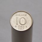 Швеция 10 эре 1953
