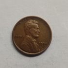 США 1 цент 1934 г.  Wheat Penny, Линкольн (пшеничный цент)