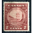 Британские колонии - Канада - 1934г. - корабль, 150 лет провинции Нью Брансуик - 1 марка - полная серия, MH [Mi 177]. #3-WB-94-A-2