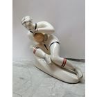 Фарфоровая статуэтка Футболист или Вратарь