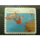 Австралия 1990 Скейтбординг, рулонная марка Михель-1,0 евро гаш