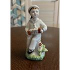 Статуэтка Фарфоровая Матрос с гармошкой . ЛФЗ