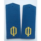 Погоны съемные на зимний тулуп матроса авиации ВМФ СССР