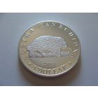 Острова Ашмор и Картье. 1 доллар 2014 год "Австралийская ехидна" Unusual