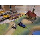 Железная дорога в миниатюре. Полный комплект без рельс. масштаб N0