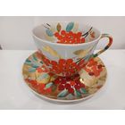 Все лоты с 1р.Редкая Чайная пара Рябина Дулево