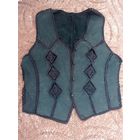 Жилетка кожаная, аля 90-е