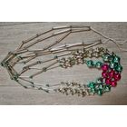 Бусы СССР стеклярус