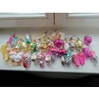 Ёлочные игрушки, грилянды СССР.