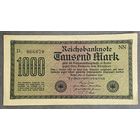 Банкнота 1000 марок 1922 год. Веймарская республика.