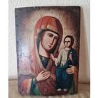 Шикарная, яркая икона Божья матерь, Богоматерь Смоленская, одигитрия