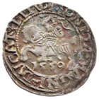 Литва/Litva, полугрош 1559 (м.д. Вильня)/ 1/2 Grossus (Mint: Vilna), LITV, сост. AUnc, штемпельная, Жигимонт Август/ Sigismund II Augustus