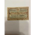 Нотгельд 50 пфеннигов 1921 год. Брауншвейг. Веймарская республика - 2201