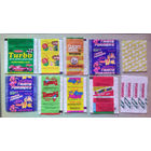 Обёртки (фантики) от жвачек (Turbo, Donald, BomBibom ELMA, Mamba, Lucky gum Biscomisr, OtoMoto Kavun, Maysoun Al-Fardos, West Spearmint, Transformers трансформеры).