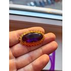 Брошь ссср леденец пурпурный, в коллекцию