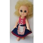 Кукла СССР. Яркие глаза, моргает. Высота 35 см