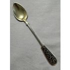 Ложка серебряная 875 пробы. СССР. "Чернь" 2