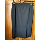 Юбка чёрная прямая 46-48 размер