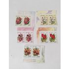 Беларусь 2008   5 сц.по 2 м (10 м)  цветы