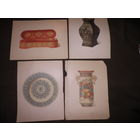 Хромолитографии из издания История декоративного искусства XVI века Издано Анри Лоренсом,Париж, 1892г.3 шт.(Лот 02)