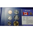 Канада набор монет 2006 г 6 штук с юбилейной 50 центов 2002